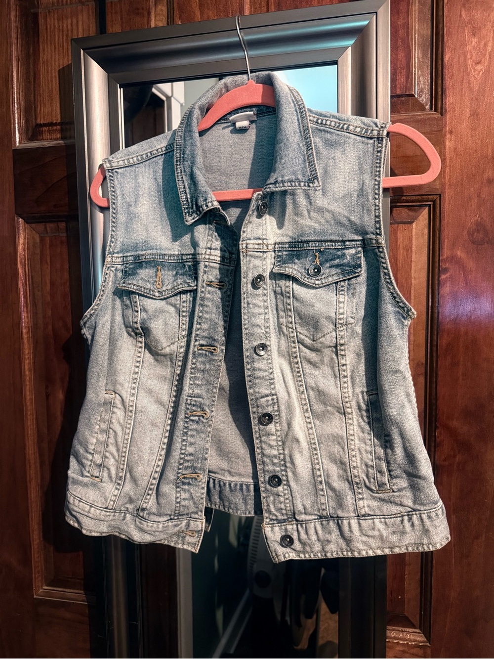 Women’s denim vest